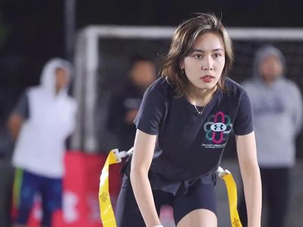 #运动女孩 #享受运动带来的快乐 #运动星计划 #腰旗橄榄球 get新的运动技能,一起打球吧!