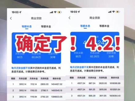 确定了,4.2!存量房利率为4.2!不是按照之前LPR,是现在的LPR!#存量房贷利率确定下调 #同城房产 #利率下调