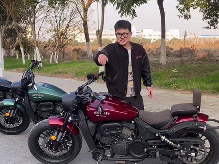 #上热门 #爱机车爱生活 #机车 #摩托车 义骑弘飞虎 复古巡航车 新车到店