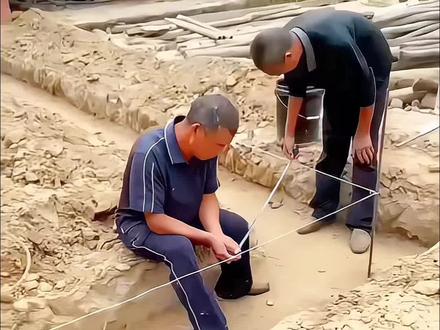工地放线找直角