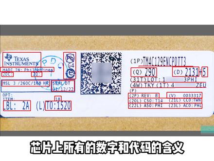 全网最详细的TI标签讲解!一张图就能看懂!#芯片 #德州仪器 #华强北 #元器件采购 #涨知识