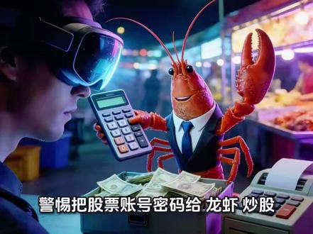 把股票账号密码给“龙虾”炒股?48小时50刀变2980刀的真相,看完你还敢试吗?#有趣的知识又增长了 #OpenClaw