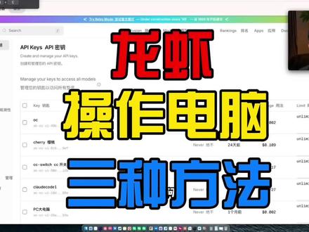 龙虾操作电脑的三种方法 龙虾如何操作电脑,一共就这三种方案,一次讲清#龙虾 #openclaw #AI员工 #一人公司 #电脑知识