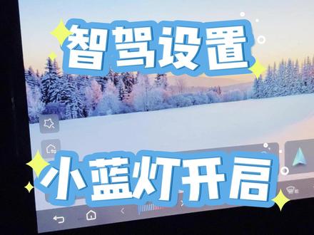 智驾模式设置 智驾小蓝灯开启#比亚迪海鸥