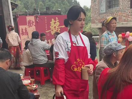 #农村酒席习俗 #广西麻醉师 你看我一眼 那就是半麻