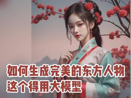 对AI生成的人物不满意,你应该试试这个模型 #ai #aigc #ai绘图 #提示词工程师 #人工智能