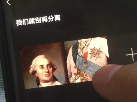 我们就别再分离#路易十六 #可不可以
