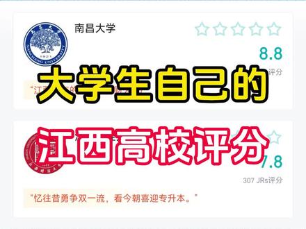 你对自己的学校满意吗?#江西高校 #高校 #大学生 #虎扑评分 #大学生活