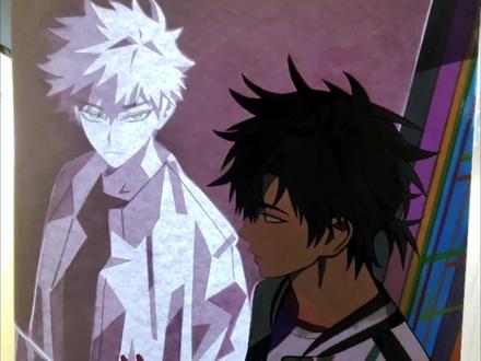 他俩终究不在同一个时空……#手绘 #灯光画#时光代理人#程小时 #陆光