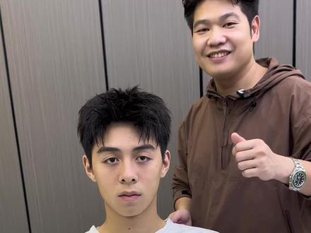 烟花摩根烫保姆级烫发教程, 具有立体感的抓刺造型这样烫,不毛不炸,立体有型。#擅变风格男发设计 #让技术更有价值 #摩根烫 #义乌男士发型设计 #美出高级感