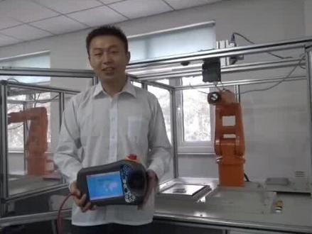 岳老师教您机器人-如何使用ABB工业机器人示教器!#工业机器人 #智能制造 #职业培训 #自动化