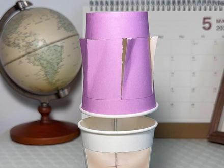 纸杯纸走马灯 有人知道走马灯是什么原理吗?#手工diy #自制玩具 #科学小实验