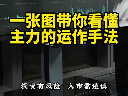 一张图带你看懂主力的运作手法#知识分享 #体系