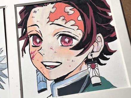 猪猪还有个男妈妈 终于轮到炭炭了,这张不咕觉得特别的温柔那下次你们想看我画谁? 🖌️:梅森尼斯丙烯马克笔
#鬼灭之刃 #梅森尼斯丙烯马克笔#炭治郎#伊之助#丙烯马克笔绘画