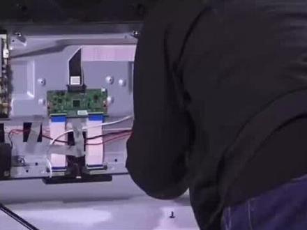 小米电视5拆机,做工全靠胶带粘,还好意思碰瓷智慧屏#小米电视5 #荣耀智慧屏