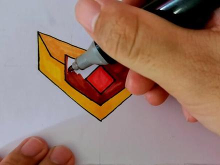 盖亚奥特曼变身器大熊老师教你画!#画画 #奥特曼 #盖亚奥特曼 #变身器