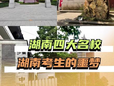 没感受过噩梦的 可以来湖南四大高中体验一下!!!#高考 #湖南 #长郡中学 #雅礼中学#联考