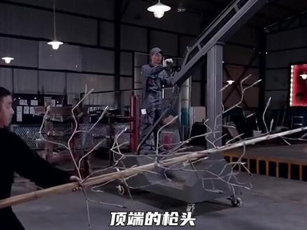 抗倭利器!狼筅虽形体笨重,主枪头破坏力却不容小觑 #戚家军 #戚继光 #倭寇 #狼筅 #燃兵器