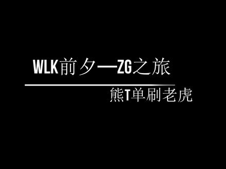 【魔兽怀旧服】WLK前夕德鲁伊熊T单刷祖格(ZG)老虎-附自己理解的思路#魔兽世界怀旧服#WLK#熊T单刷#祖格老虎 #教程攻略