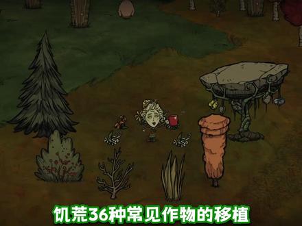 【饥荒联机版】陆地移植作物 #饥荒新手教程