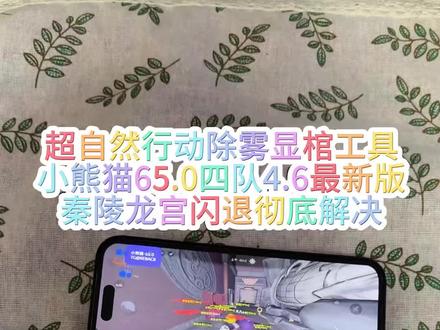 秦陵龙宫闪退问题解决的太彻底了《南北分享》#超自然小熊猫65.0 #小熊猫挂 #超自然摸金挂 #超自然小熊猫辅助器 #小熊猫辅助器