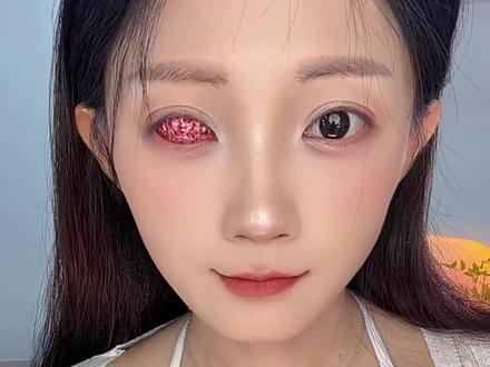 义眼一定要洗干净才能戴喔!#义眼#单眼失明#异瞳