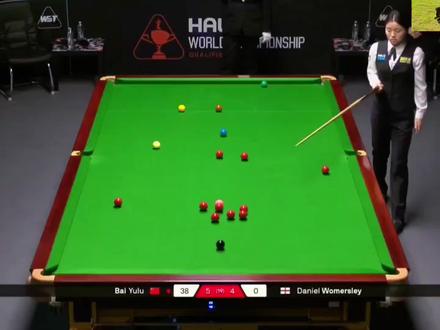 白雨露拿下个人世锦赛首胜,未来一定大有可为 #白雨露 #世锦赛