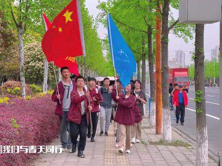 十堰龙门高中首次春日远足