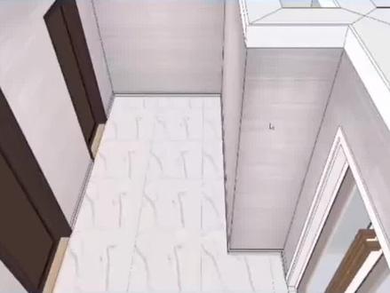 户型优化——解决入户门对墙角的方案#解决入户门对墙角的方案 #同城装修的朋友看过来 #装修设计 #户型优化 #北海装修