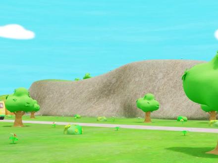 挖掘机动画:挖掘机勾起破的油桶#挖机0-3岁儿童挖掘机 #挖机车2-6岁儿童大挖机 #挖掘机 #工程车动画片大全益智玩具 #挖掘机动画