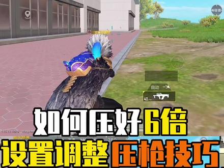 如何压好6倍,设置调整压枪技巧#压枪 #耳机