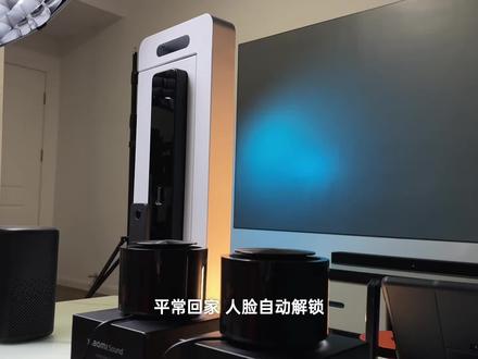 【开箱】小米首款人脸锁!支持语音开门? #开箱 #智能家居