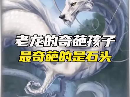 奇葩的老龙竟然和石头生了个孩子#科普 #未解之谜 #山海经