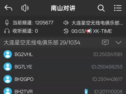 今天南山对讲链路较卡