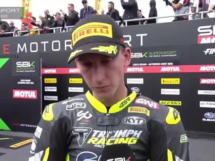 #wsbk捷克站第二回合 赛后采访都说了个啥