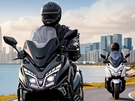 豪爵TVL350 豪爵350大踏板发布,命名为TVL350#豪爵TVL350