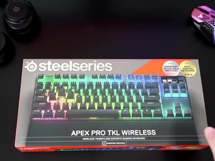 磁轴天花板对决,比快更快!—赛睿Apex Pro TKL 2023对比K70 MAX #机械键盘 #游戏外设
