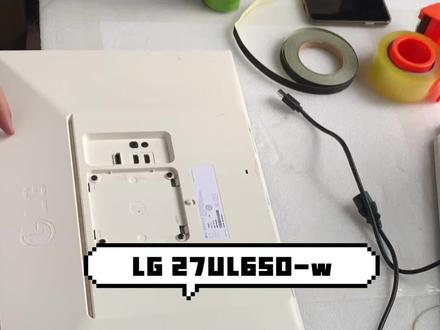 LG 27ul650-w,外地邮寄现场更换屏幕中,#液晶显示屏 #工厂实拍视频 #抖音记录修理工的日常 #现场实拍