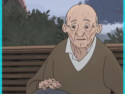 只是摸了一下猫,老人就重返青春了#动画解说 #动画短片