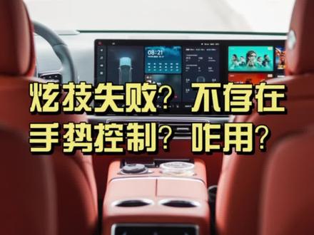 炫技失败?不存在的 手势控制真的很简单#l9小技巧 #理想