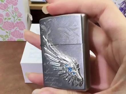 男生生日礼物新选择,热恋之翼防风打火机太酷了!
