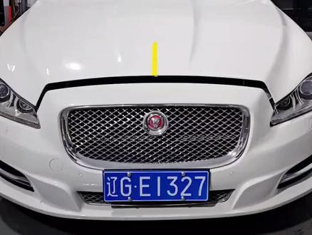 捷豹XJL安装立标