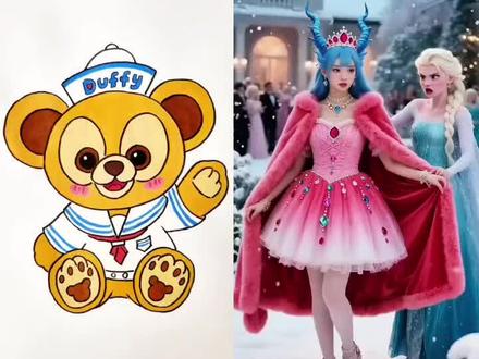 艾莎公主#简笔画 #每日一画 #简笔画教大家画简笔画 #简笔画幼儿园 #创意简笔画