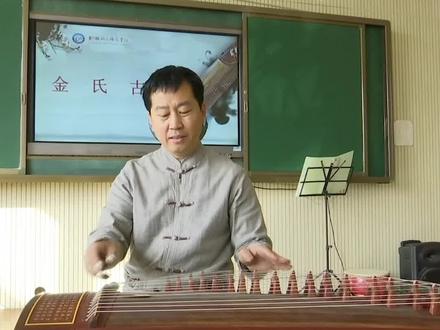 古筝名曲《渔舟唱晚》最早出自临清金氏古筝第三代传承人金灼南之手,经过后人改编,广为流传。#古筝