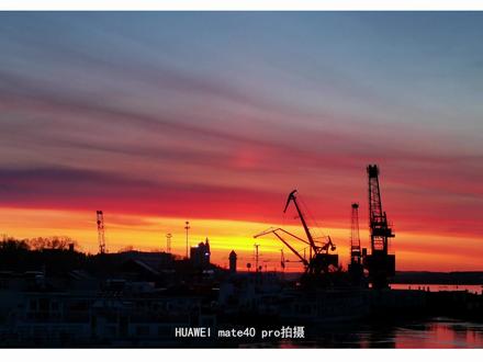 摄影笔记38 今日分享码头夕阳剪影拍摄教程 #手机拍照教程 #手机拍照 @DOU+小助手