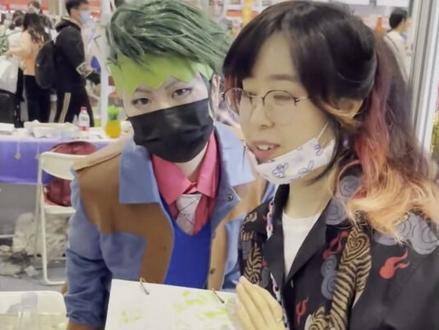 攻略做的大部分是#灵能百分百 和 #任天堂 的 #塞尔达传说 这两个街道,所以本子里画的很多是林克和茂夫的头像~~
#cp29 #上海漫展 #漫展 #漫展返图 #动漫 #二次元 #画师