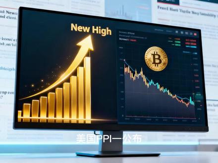 美国PPI推高金价创一月新高,比特币面临新一轮下跌 美国PPI公布后,黄金上冲至一月新高,而比特币同步走弱并威胁出现新一轮下跌,风险偏好阶段性收缩成为主导逻辑。
短线看,通胀再度抬头的预期强化了“避险但非风险”的资产偏好结构:黄金获益、加密高贝塔资产受压;若技术位被有效跌破,波动可能自我强化。#BTC #PPI #金价