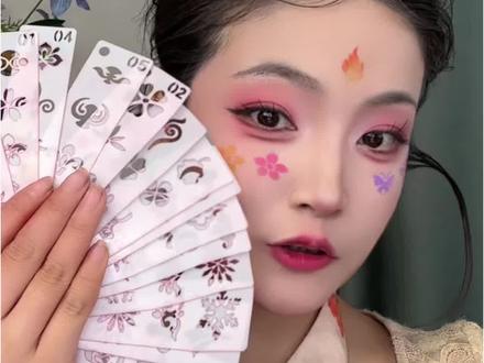 六一娃要上台表演 还需要手画?那就out了 #六一儿童节 #六一舞台妆 #儿童汉服 #六一汇演 #宝妈带娃