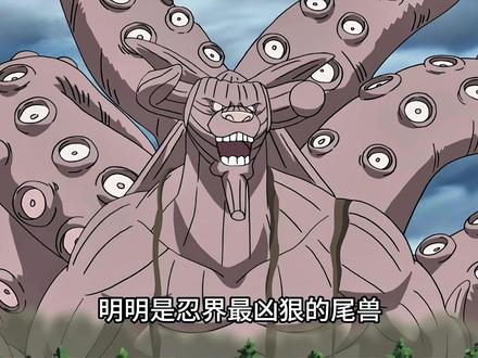 八尾:明明是忍界最凶狠的尾兽,为何都说它是最幸运的存在? #火影忍者 #八尾 #奇拉比 #尾兽 #我在抖音看动漫