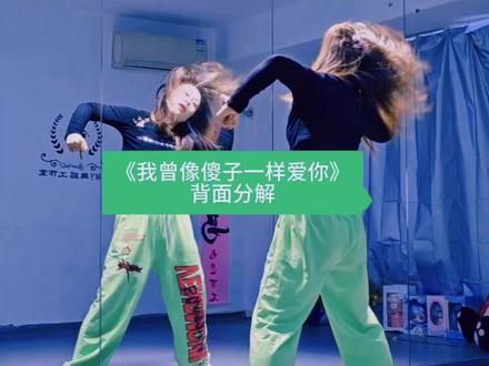 《我曾像傻子一样爱你》#背面慢动作分解 #广场舞教学 #喜欢跳舞的一起来 @沈阳魅影梅子